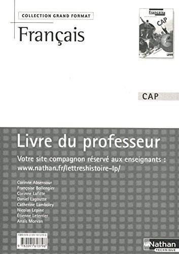 Français CAP