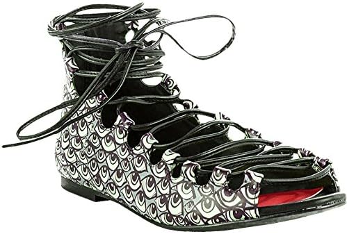 TaylorSays Women's Michelle Flat Black 8
