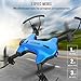 DROCON NINJA FPV Drone with 720P HD Wi-Fi Camera Live Video Feed 2.4GHz 6-Axis Gyro Quadcopter for Kids and Beginners with Altitude Hold, Foldable Arms, One Key Take off/Landing, Color Blue