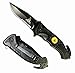 Don't Tread On Me US MARINES Black Blade POCKET KNIFE + Seat Belt Cutter + Glass Breaker