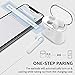 Wireless Earbuds Bluetooth 5.0, GPED True Wireless Earbuds Headphones with Charging Case, 20Hrs Playback, One-Step Pairing, IP67 Waterproof Stereo Bluetooth Earbuds with Mic for Android/iPhone(White)thumb 2