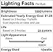 Bonlux Screw Socket 120v Medium Base E26 T10 Tubular LED Light Bulb 10w Daylight 6000k LED Corn Bulb 100w Incandescent Bulbs Equivalent (Pack-2)