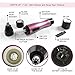 Dual Purpose Mini Shaver and Nose Hair Trimmer by Yumi Nibbler - Two Grooming Heads, Use Wet or Dry, Painlessly Removes Stray Hairs, Compact Cordless Design