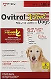 Vet-Kem Ovitrol 3-Pack X-Tend Pest Control Spot on for Dog, 56 to 80-Pound/Large