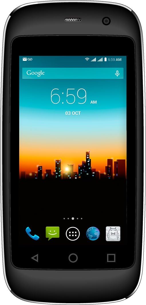 POSH Mobile Micro X S240 Mobile Phone Unlocked SIM Card Slot 2MB Camera 2.4” LCD Display Portable 650mAh Battery 1Ghz Dual Core Processor 512MB of RAM (Black)