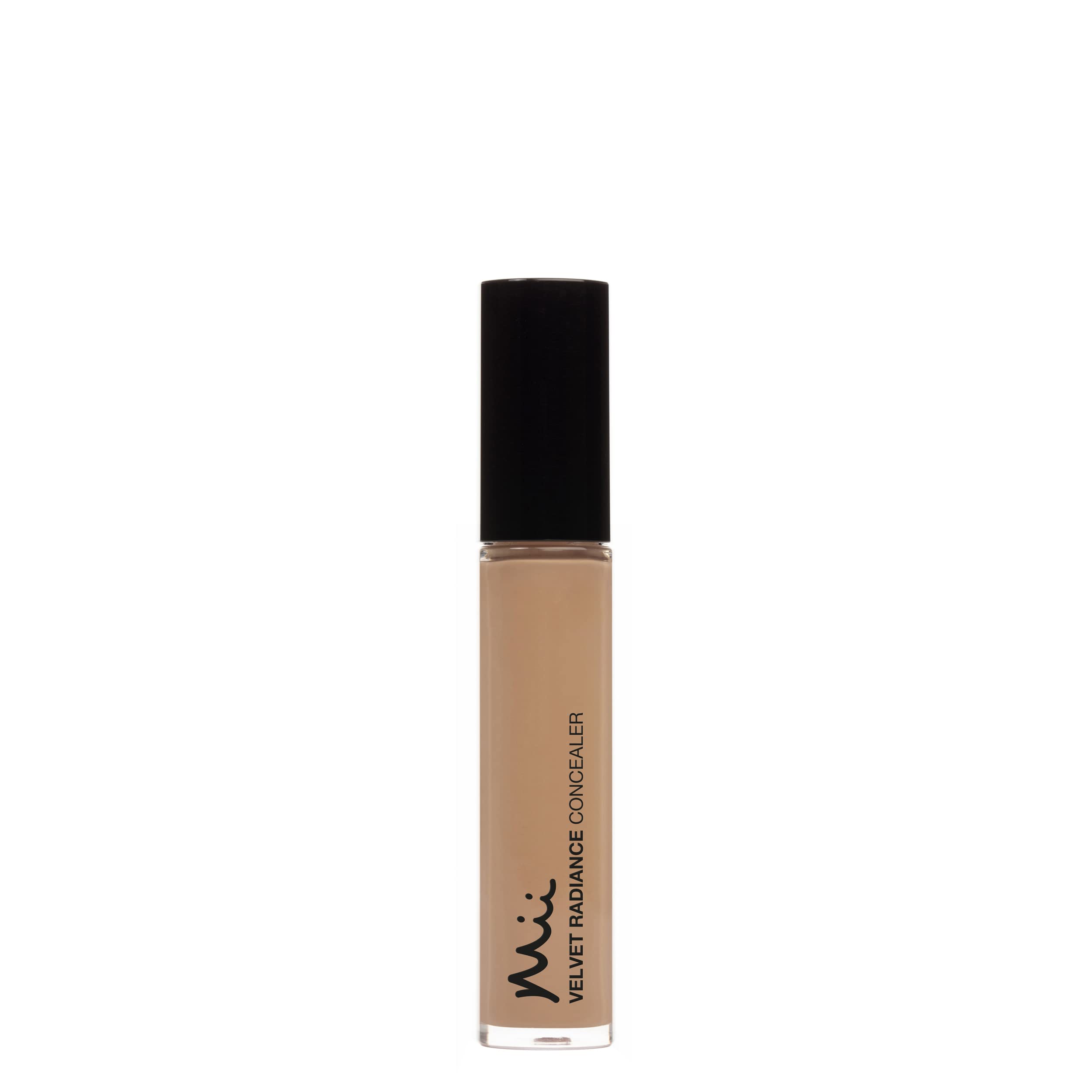 Mii Cosmetics Velvet Radiance Concealer | Weightless Full Coverage | Buildable and Blendable | Suitable for All Skin Types | Vegan | Medium with Neutral Undertone | Confident 03