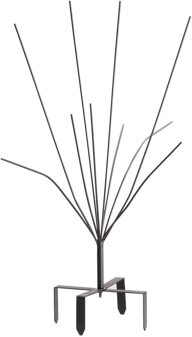 Lawn and Garden Metal Wine Bottle Holder