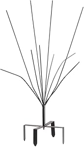 Lawn and Garden Metal Wine Bottle Holder