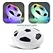 Indoor Outdoor Air Power Soccer Hover Disk Ultraglow with Foam Bumpers and Light Up LED Lights - Christmas Gift for Kids