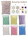 Foam Beads for Slime,Assorted 4 Pack Large Volume Colorful Styrofoam Balls 0.08-0.16 Inch 75,000 Pieces-Decorative or DIY Arts Crafts Mini Foam