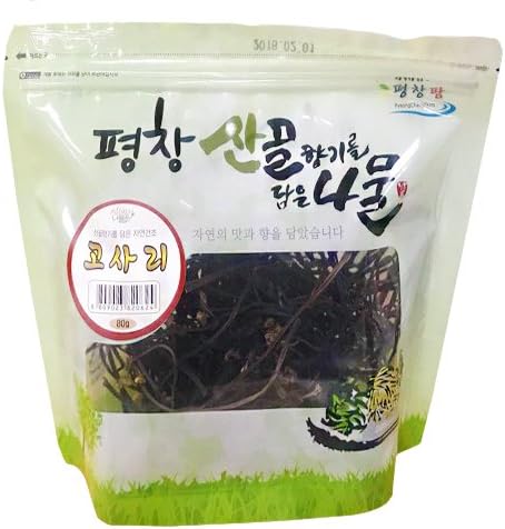 [PyeongChang Farm] Gosari 80g(Dried Bracken), High protein content / high in dietary fiber