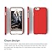 iPhone 6S Case, elago® [Slim Fit 2][Soft Feel Extreme Red] - [Light][Minimalistic][True Fit] – for iPhone 6/6S