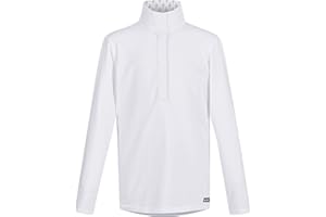 Kerrits Kids Winter Circuit Show Shirt – Fleece-Lined Kids English Equestrian Competition Shirt for Cold-Weather Horse Shows