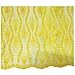 LaceQin 5 Yards 3D African lace Fabric Nigerian French lace Embroidery lace Fabric Three-Dimensional Embroidery Rhinestone Beaded lace Fabric Wedding Party Dress (Yellow)
