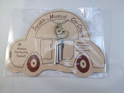 Car Musical Wind Chimes Open Heart- Made in USA