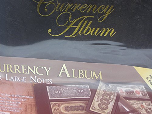 Whitman Premium Currency Album for Small Size Notes