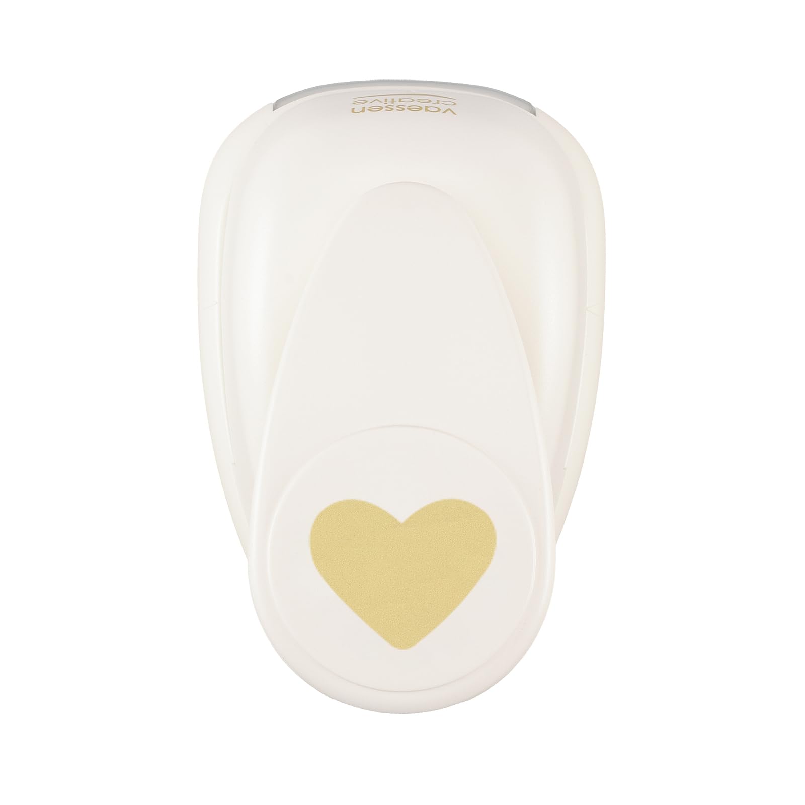 Vaessen Creative Craft Paper Punch - Heart - 4,1 x 4,9 cm - Circle Cutter for Crafting and Card Making