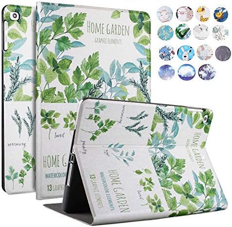 Tomcrazy for iPad Mini 5 Case, New iPad Mini 2019 5 5th Gen 7.9-inch PU Leather Case, Home Garden Slim Stand Smart Tablet Cover with Auto Sleep/Wake Soft TPU Case for iPad Mini 4 (2015)
