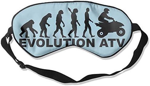 Sleep Mask Evolution ATV Quad Bike Eye Cover Blackout Eye Masks,Soothing Puffy Eyes,Dark Circles,Stress,Breathable Blindfold For Women Men