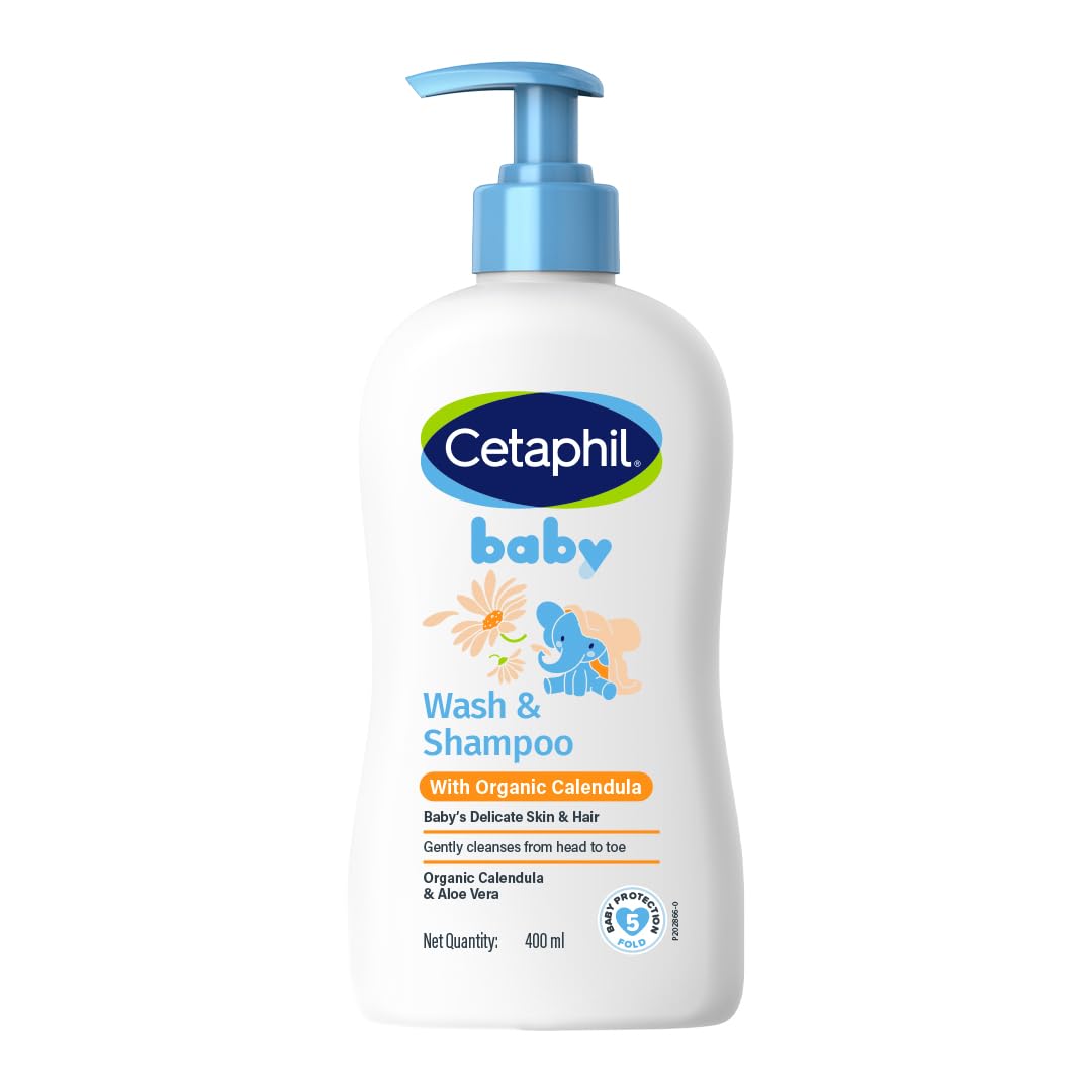 Photo 1 of Cetaphil Baby Wash & Shampoo ,Tear Free, Paraben, Colorant and Mineral Oil Free, 13.5 Fl. Oz (Packaging May Vary)