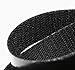 Strenco 1 Inch Self Adhesive Hook and Loop Strips - 5 Yard Set - Black Sticky Back Tape Fastener - Light Weight