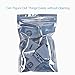 JACKYLED Pack of 50 10X15cm(3.9X5.9inches) Antistatic Bag Resealable Protective for Processor Bluetooth Headset Electronic Device Parts Anti Static Bag
