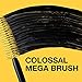 Maybelline Volum' Express The Colossal Washable Mascara, Volumizing, Glam Brown