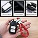 HEY KAULOR 2Pack Genuine Leather Car Logo Keychain Suit for Toyota Hatchback, Avalon, Camry, Prius,Avalon Corolla RAV4 Highlander Key Chain Keyring Family Present for Man and Woman,Black and Red