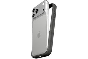 RhinoShield Phone Case Compatible with iPhone 17 Pro Max | Mod NX - Modular Protective Bumper Case Without Backplate, Slim Design, Shockproof with Military Grade Drop Protection - Graphite
