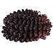 Wand Curl Spiral Curl African Collection Crochet Braids Twist Hair Extension Bounce Synthetic Tapered Cut (1b 30)