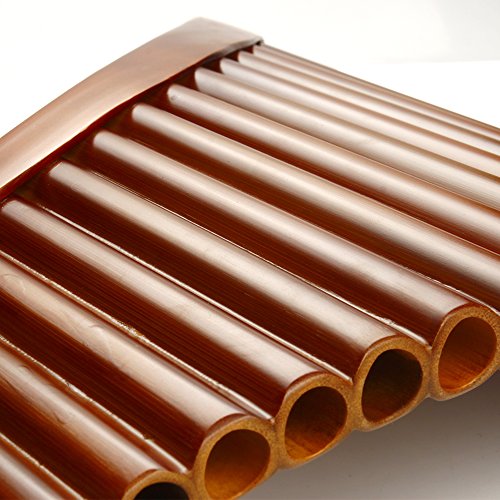 25 Pipes Pan Flute Chinese Traditional Musical Instrument Pan Pipes Easy to Learn in C Key - Thumbnail 6
