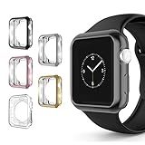 Apple Watch Series 2 Case 38mm, Alritz 5 Pack Soft TPU Protective Case Flexible Anti-Scratch Bumper Cover for iWatch Series 2