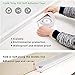 Caulk Strip Bathroom Caulking Tape Waterproof Flexible Self Adhesive Sealing Tape Mildew Proof for Bathtub Kitchen Toilet and Wall Corner 1.5inch x 11ft/38mm x 3.2m(White/Grey)
