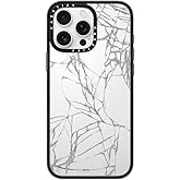 CASETiFY Compact Case for iPhone 16 Pro Max [Lightweight / 4 ft. 2X Military Grade Drop Protection/Slim] - Broken - Clear Black