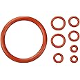 Seal O-Ring Kit Gasket Seal Set Fit for Saeco Philips Gaggia Coffee Machines for Boiler Outlet Pin and Brew Unit, Maintenance Kit Seal O-Rings Nozzle Gasket, 8 PCS