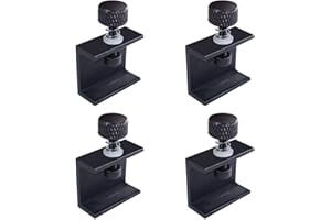 SAPLUSREPRAP 4Pcs 3D Printer Heat Bed Clips, Adjustable Ender 3 Bed Clips Clamps Compatible for Ender 3/Ender 3 Pro/Ender 3 V2/Ender 3 Max/Ender 3 Neo/Ender 5, CR-20 PRO, CR-10 Series 3D Printer Bed