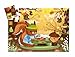 Djeco DJ07218 Silhouette Puzzle-The Squirrel's Snack Puzzle