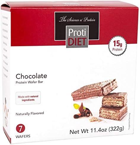 Proti Diet Protein Wafer Bars by Being Well Essentials - 15g protein (Chocolate)