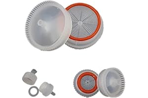 10pcs Lab Microporous membranes Filter Holder - Replaceable Plastic Filter Holder for 13mm, 25mm, 50mm Syringes(25mm)