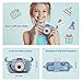 Kids Digital Camera, Girls Birthday Toy Gifts for 4-13-Year-Old Children, Dual Lens 20.0MP Toddler Cameras, Child Camcorder Video Recorder 1080P IPS 2.0 Inch with 32G TF Card, Cow Soft Silicone Case