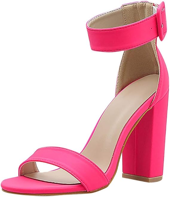 hot pink heels amazon