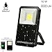 LED Flood Light,SGODDE 10Watt LED Work Light Outdoor Spotlight, 800LM, Waterproof USB Power Bank with 6000mAh Rechargeable Battery, Black