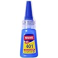 401 Super Gel Glue Strong Adhesive False Nail Glue Multi-Function Adhesive for Glass Wooden Jewelery Shoes 20 Grams