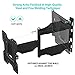 artmu Heavy Duty Full Motion TV Wall Mount for Most 22