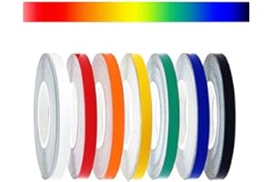 Universal Motorcycle Wheel Rim Tape Stripe and APPLICATOR 3M Reflective Italian