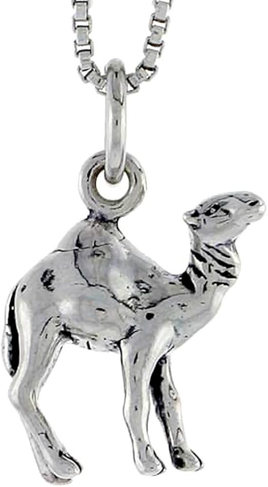 Sterling Silver Camel Pendant Amazon.co.uk Jewellery