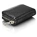 SANHOO Genuine Leather Card Holder Wallet Small Purse For Women & Men