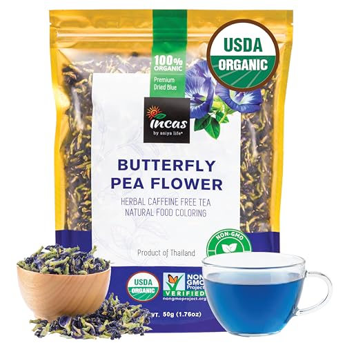 incas butterfly pea flower tea