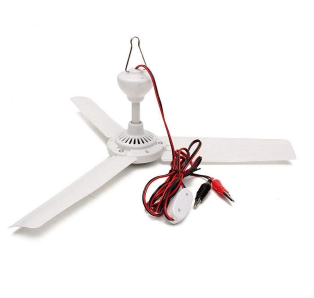 Galleon 12v Dc 19 7 Inch Ceiling Fan With Switch Outdoor