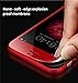 Betemp iPhone 8 Plus/iPhone 7 Plus 3D Full Coverage Tempered Glass, [PET Frame][Edge to Edge Crash Protection] Curved [Scratch Proof][Bubble Free] Screen Protector for Apple iPhone 8 Plus/7 Plus - Red